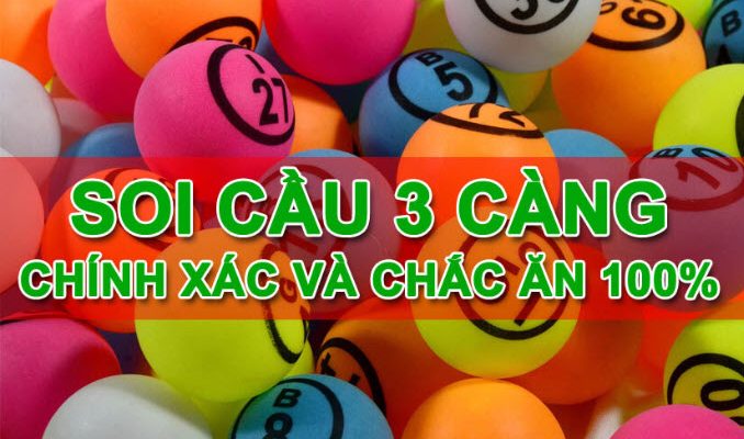 Khái niệm soi cầu online 3 càng VIP